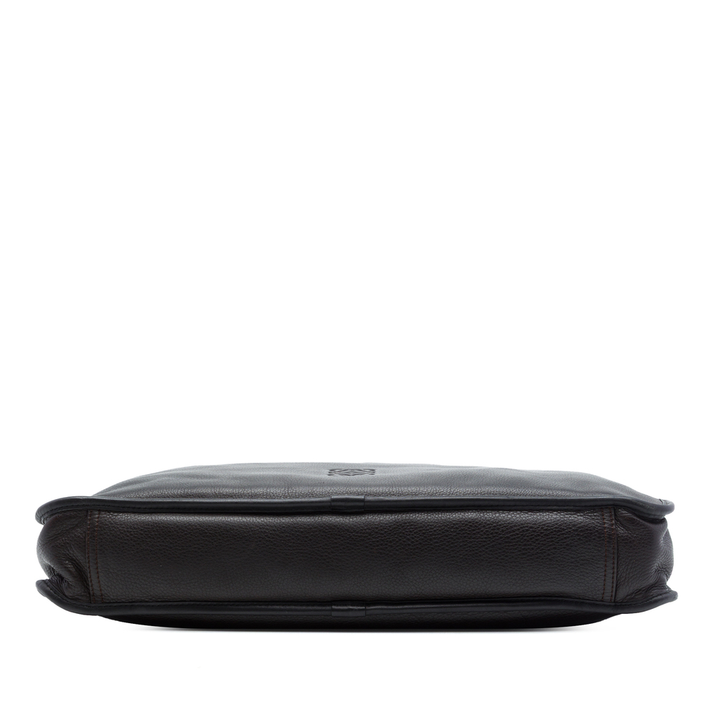 Pre-Loved LOEWE Leather Anagram Toledo Briefcase - Picture 3 of 6
